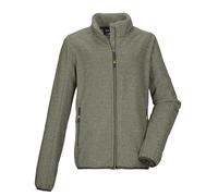 killtec Garçon Veste polaire tricotée/Veste polaire avec col montant KOW 224 BYS KNTFLC JCKT, dunkeloliv, 164, 43510-000