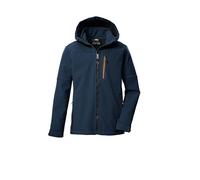 killtec Garçon Veste softshell avec capuche KOW 226 BYS SFTSHLL JCKT, nachtblau, 128, 43515-000