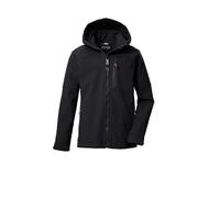 killtec Garçon Veste softshell avec capuche KOW 226 BYS SFTSHLL JCKT, schwarz, 128, 43515-000
