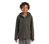 killtec Garçon Veste softshell/veste outdoor avec capuche Jungen Softshelljacke, dark moss, 128, 43198-000