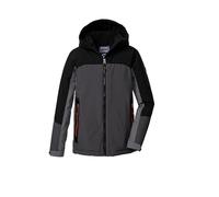 killtec Garçon Veste Technique Imperméable Pare-neige KOW 223 BYS JCKT | Imperméabilité 10 000 mm | Coutures soudées | Polaire douce capuche et dos | Réfléchissants | Poches zippées