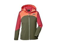 killtec Girl´s Kos 335 Grls Jckt Veste Fonctionnelle/veste D'extérieur Avec Capuche, Olive, 140 EU