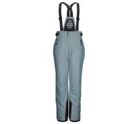 killtec Fille Ksw 213 Grls Pnts Pantalon De Ski/Fonctionnel avec Bavette Amovible, Protection des Bords Et Jupe Pare-Neige, Light Smoke Blue, 140 EU