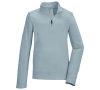 killtec - Girl's KSW 247 Fleece Shirt - Pull polaire - 128 - light smoke blue