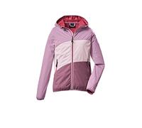 killtec Girl's Veste fonctionnelle 2 couches/veste d'extérieur avec capuche KOS 207 GRLS JCKT, light pink, 116, 39104-000