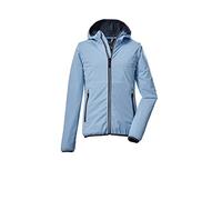killtec Girl's Veste fonctionnelle/veste d'extérieur à 2 couches avec capuche, compressible KOS 229 GRLS JCKT, ice-blue, 140, 39647-000
