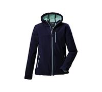Killtec girls Veste softshell/veste de plein air avec capuche - Veste softshell pour fille, dunkelnavy, 164, 37769-000