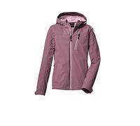 killtec Girl's Veste softshell/veste d'extérieur à capuche KOS 235 GRLS SFTSHLL JCKT, rose wood, 152, 40890-000