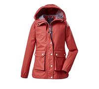 Killtec Girl's Veste/veste d'extérieur avec capuche, imperméable - KOS 68 GRLS JCKT, coral, 140, 37969-000