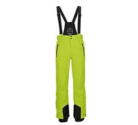 Killtec Homme Enosh Pantalon Fonctionnel avec Bretelles Amovibles, Protection des Bords Et Pare-Neige, Vert Printemps, XL EU
