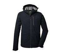 killtec Homme Hommes Veste softshell/veste d'extérieur avec capuche KOS 259 MN SFTSHLL JCKT KOS 259 MN SFTSHLL JCKT, schwarz blau, M, 41367-000