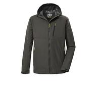 killtec Homme Kos 41 Mn Jckt Veste Fonctionnelle Outdoor Avec Capuche, Green Anthracite, 3XL EU