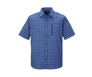 killtec Homme KOS 44 MN WVN SHRT, Dunkelblau, M, 42790-000