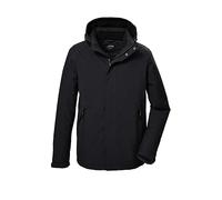 killtec Homme Kow 4 Mn Jckt Veste Fonctionnelle/de Plein Air Avec Capuche Amovible, Dark Anthracite (tonal Melange), L EU