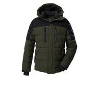 Killtec Homme Kow 88 Mn Qltd Jckt Veste Matelassée D'hiver Avec Capuche, Dark Olive, L EU