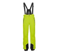 killtec Homme Ksw 100 Enosh MN Pnts Pantalon De Ski/Fonctionnel avec Bretelles Amovibles, Protection des Bords Et Jupe Pare-Neige, Spring Green, M EU