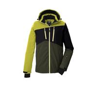 killtec Homme Ksw 306 Mn Jckt Veste De Ski Fonctionnelle Avec Capuche Et Jupe Pare-neige, Dark Olive, S EU