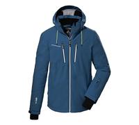 killtec Homme Male Veste De Ski/veste Fonctionnelle Avec Capuche Amovible Et Pare-neige KSW 44 MN SKI JCKT, Mid Blue, 3XL EU