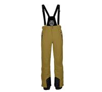 killtec Homme Pantalon de Ski/Fonctionnel avec Bretelles Amovibles, Protection des Bords et Jupe Pare-Neige KSW 100 ENOSH MN Ski PNTS, blasses Oliv, L, 43431-000