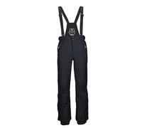 killtec Homme Pantalon de Ski/Fonctionnel avec Bretelles Amovibles, Protection des Bords et Jupe Pare-Neige KSW 100 ENOSH MN Ski PNTS, Schwarz, 6XL, 43431-000