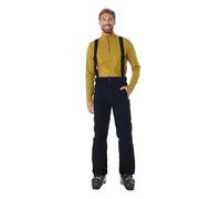 Killtec Mens Pantalon Fonctionnel avec Bretelles Amovibles, Protection des Bords et Pare-Neige - Enosh, Bleu Noir, L, 30920-000