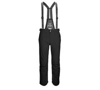 killtec Homme Pantalon de Ski/Pantalon à Bretelles de Ski avec bavette Amovible et Protection des carres Larok, Schwarz, S, 35244-000