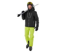 killtec Homme Pantalon de Ski/Pantalon Fonctionnel avec Bretelles Amovibles, Protection des Bords, Jupe Pare-Neige et Ventilation des Jambes KSW 82 MN Ski PNTS, frühlingsgrün, M, 43443-000
