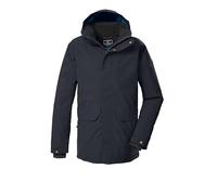 killtec Homme Parka outdoor/parka fonctionnelle avec capuche amovible KOW 85 MN PRK, schwarz blau, 4XL, 43331-000