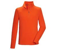 Killtec Homme T-Shirt en Polaire avec col Montant et Fermeture éclair KSW 99 MN FLC SHRT, dunkelorange, XL, 40878-000