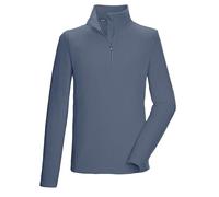 Killtec Homme T-Shirt en Polaire avec col Montant et Fermeture éclair KSW 99 MN FLC SHRT, Stahl, XL, 40878-000