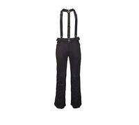 Killtec Homme Thônes Mn Sftshll Pnts Pantalon de ski pantalon softshell avec protection des bords pare neige et bretelles amovibles, Noir, L EU