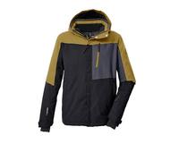 killtec Homme Veste de ski/fonctionnelle avec capuche amovible et jupe pare-neige KSW 52 MN SKI JCKT, schwarz blau, L, 43440-000