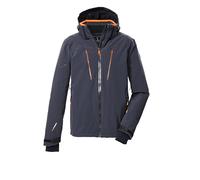 killtec Homme Veste de ski/fonctionnelle avec capuche amovible, jupe pare-neige et ventilation sous les bras KSW 50 MN SKI JCKT, nachtblau, 4XL, 43441-000
