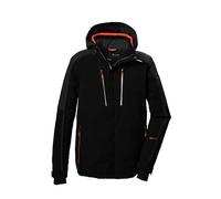 killtec Homme Veste de ski/veste fonctionnelle avec capuche amovible et jupe pare-neige KSW 69 MN SKI JCKT, schwarz, XL, 41956-000