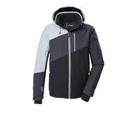 killtec Homme Veste de ski/veste fonctionnelle avec capuche détachable et jupe pare-neige KSW 102 MN SKI JCKT, schwarz, XXL, 43446-000