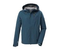 killtec Homme Veste fonctionnelle 3 couches avec capuche et ventilation sous les bras KOS 27 MN JCKT, ocean, XXL, 43793-000
