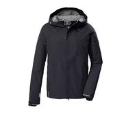killtec Homme Veste fonctionnelle 3 couches avec capuche et ventilation sous les bras KOS 27 MN JCKT, schwarz, XXL, 43793-000