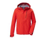 killtec Homme Veste fonctionnelle 3 couches avec capuche et ventilation sous les bras KOS 27 MN JCKT, rot, L, 43793-000
