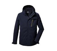 killtec Homme Veste fonctionnelle 3 en 1 imperméable avec capuche amovible et veste polaire encastrable KOW 6 MN JCKT, dunkelnavy, 4XL, 41849-000