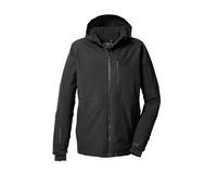 killtec Homme Veste fonctionnelle/d'extérieur avec capuche KOW 81 MN JCKT, schwarz, L, 43328-000