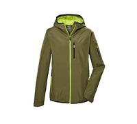 killtec Homme Veste fonctionnelle/Veste de pluie légère avec capuche, pliable KOS 110 MN JCKT, grünes moos, 3XL, 42956-000