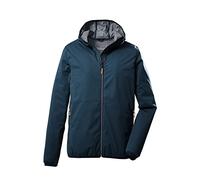Killtec Homme Veste fonctionnelle/veste d'extérieur à 2 couches avec capuche, compressible KOS 60 MN JCKT, petrol, XXL, 39174-000