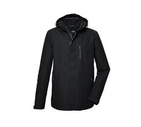 killtec Homme Veste fonctionnelle/veste outdoor avec capuche amovible KOS 32 MN JCKT, schwarz, M, 42920-000