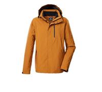killtec Homme Veste fonctionnelle/veste outdoor avec capuche amovible KOW 90 MN JCKT, cognac, 4XL, 43324-000