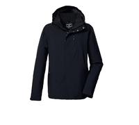killtec Homme Veste fonctionnelle/veste outdoor avec capuche amovible KOW 90 MN JCKT, schwarz blau, XL, 43324-000