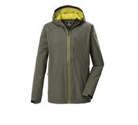 killtec Homme Veste fonctionnelle/veste outdoor avec capuche, pliable KOS 56 MN JCKT, oliv, XL, 43937-000