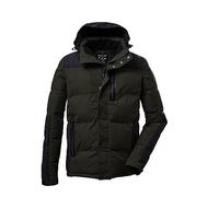 killtec Homme Veste matelassée à capuche amovible KOW 152 MN QLTD JCKT, dark olive, 3XL, 37424-000