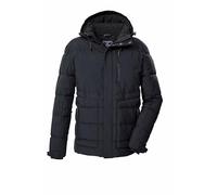 killtec Homme Veste matelassée avec capuche amovible KOW 87 MN QLTD JCKT, schwarz blau, 3XL, 43321-000