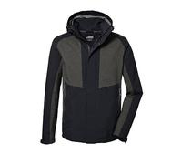 killtec Hommes La veste fonctionnelle est imperméable/veste d'extérieur avec capuche amovible KOS 54 MN JCKT, dark navy, 3XL, 41334-000