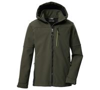 killtec Garçon Kow 226 Bys Sftshll Jckt Veste Softshell Avec Capuche, Dark Olive, 140 EU